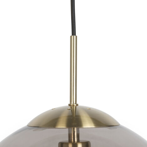Suspension Extérieur Qazqa Capital Doré - IP44 E27 150mm