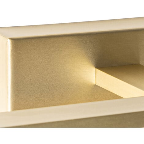 QAZQA jerre - LED Applique murale - 1 lumière - L 62 cm - Doré/Laiton - Design - éclairage intérieur - Salle de bains