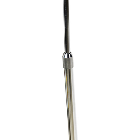 QAZQA Lampada da terra arc-basic - Oblungo Max. 1 x Watt