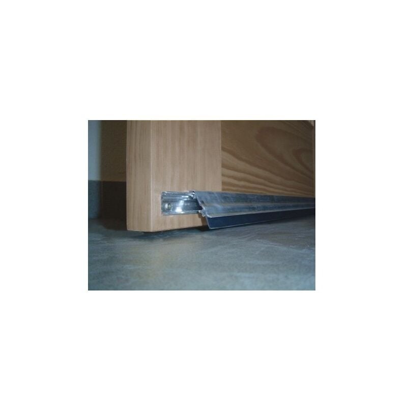 ⇒ Comprar Burlete bajo puerta tornillos interior/exterior cepillo  basculante 093cm aluminio plata burcasa 128290 ▷ Más de 200 tiendas ✔️