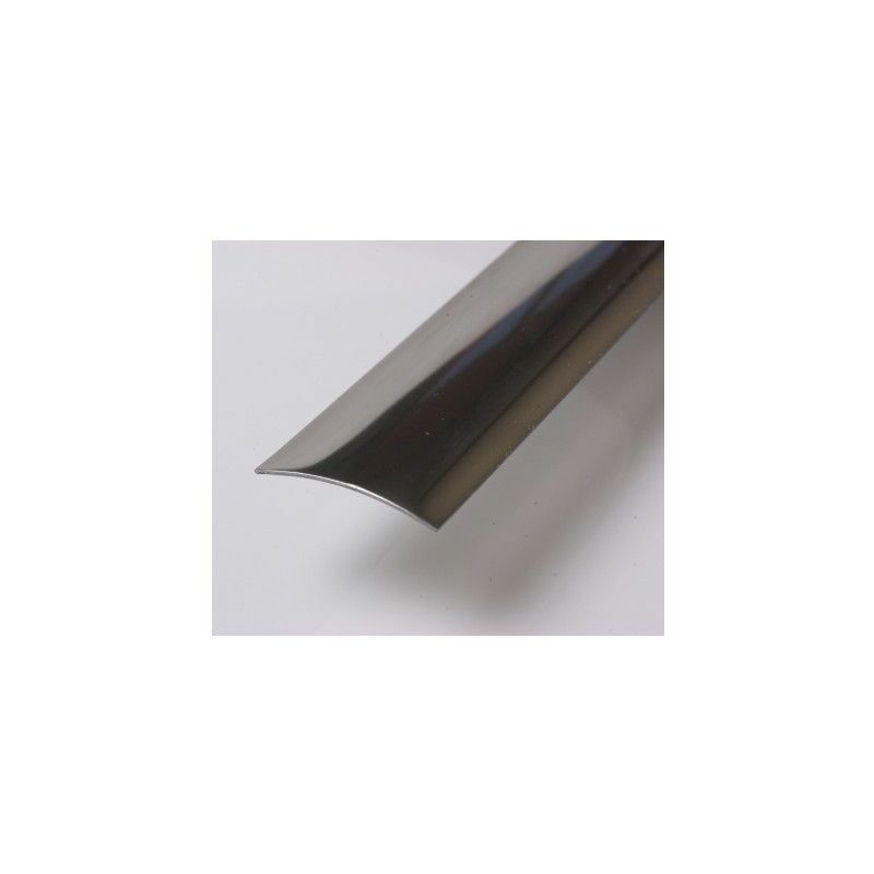 Pletina Adhesiva 083Cm 30Mm Aluminio Plata 1/2 Caña