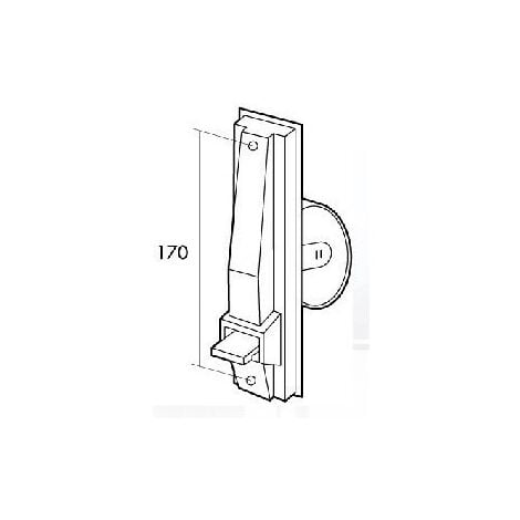 RECOGEDOR PLASTICO EMPOTRAR 139 MM