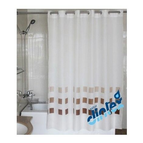 Anilla transparente cortina baño HABITEX