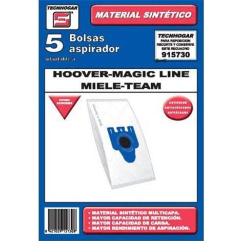 Bolsa Aspirador Papel Hoover-Miele Thogar 5 Pz 915730