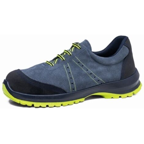 Zapato Seguridad T43 S1P Pu-Dd Puntera Plastico No Metal Acebo Serraje  Vacuno A