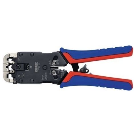 Soportar repentino Correo aéreo Alicate Engaste Terminales Western 200Mm 97 51 12 Knipex