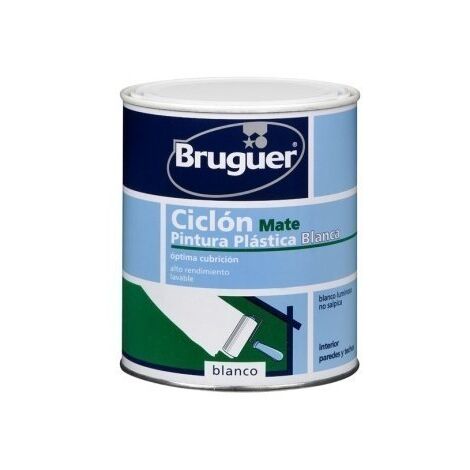 FER81574 Pintura Plástica Antimoho Blanco Mate 750ml Bruguer - FERRETERÍA  JOVANI