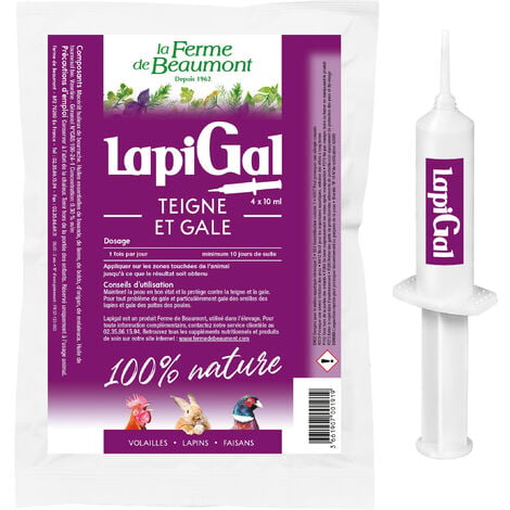 LapiGal 4 injecteurs à mettre dans les oreilles Gale des oreilles