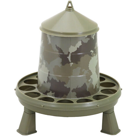 Mangeoire camouflage Nature 2 kg sur pieds Gaun volailles, gibiers