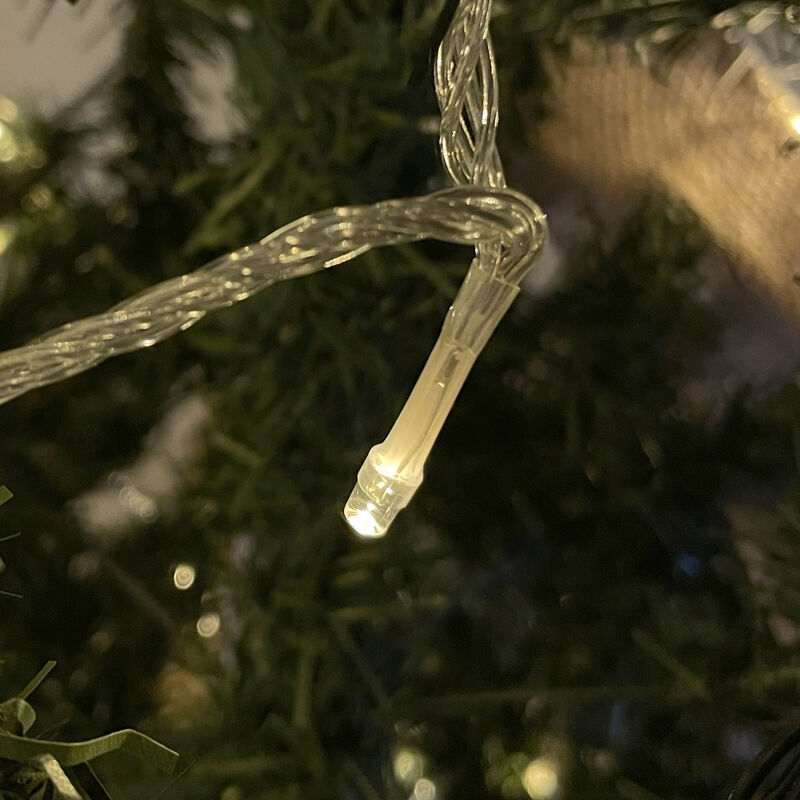 Guirlande lumineuse pour sapin Noël connectée Android et Apple h4m 400 LED  ambré IP44 24V Konstsmide