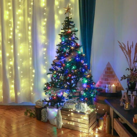 Guirlande lumineuse clip photo Goobay 10 LED Sapin de Noël