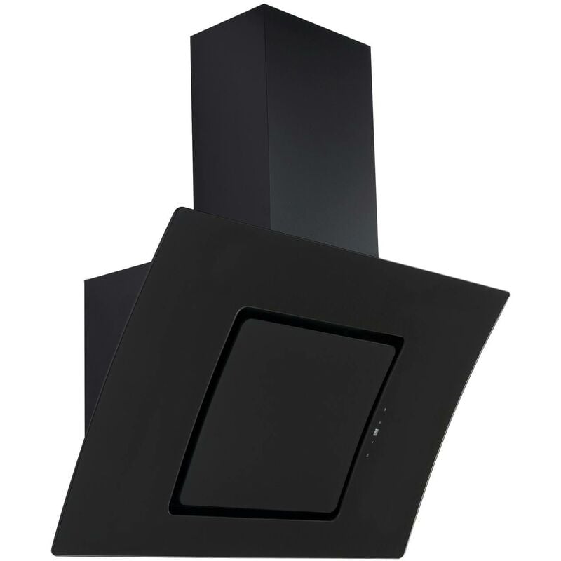 CIARRA 60cm Glass Angled Cooker Hood Class A++ 650m3/h 4 Speeds