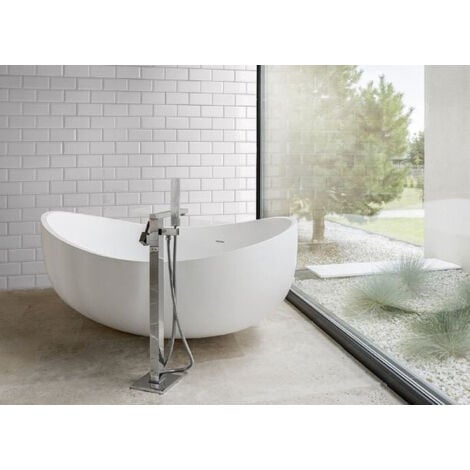Carrelage métro biseauté blanco mate blanc 10x20 cm - 1m²