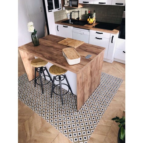 Carrelage imitation ciment géométrique damier 20x20 cm CAPRICE CITY COLOURS 22113 - 1m²