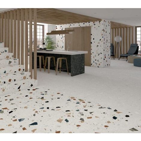 Carreau style granité MISCELA-R Nacar 80x80 cm - R10 1.28m²