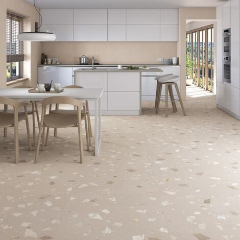 Carreau style granito 80x80 cm Ribe-R Beige R10 - 1.28m²