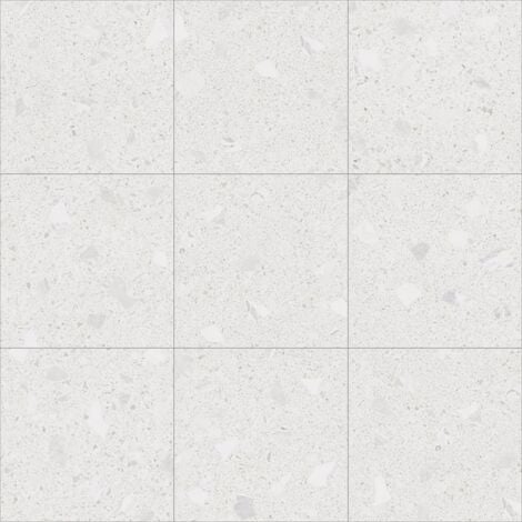Carrelage style granité blanc MISCELA Nacar 60x60 cm - 1.44 m²