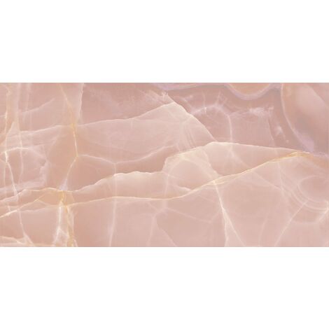 Carrelage Aspect marbre Colorado rose poli 60x120 cm