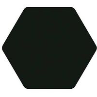 Carrelage tomette noir 25x29cm TOSCANA NEGRO- 1m²
