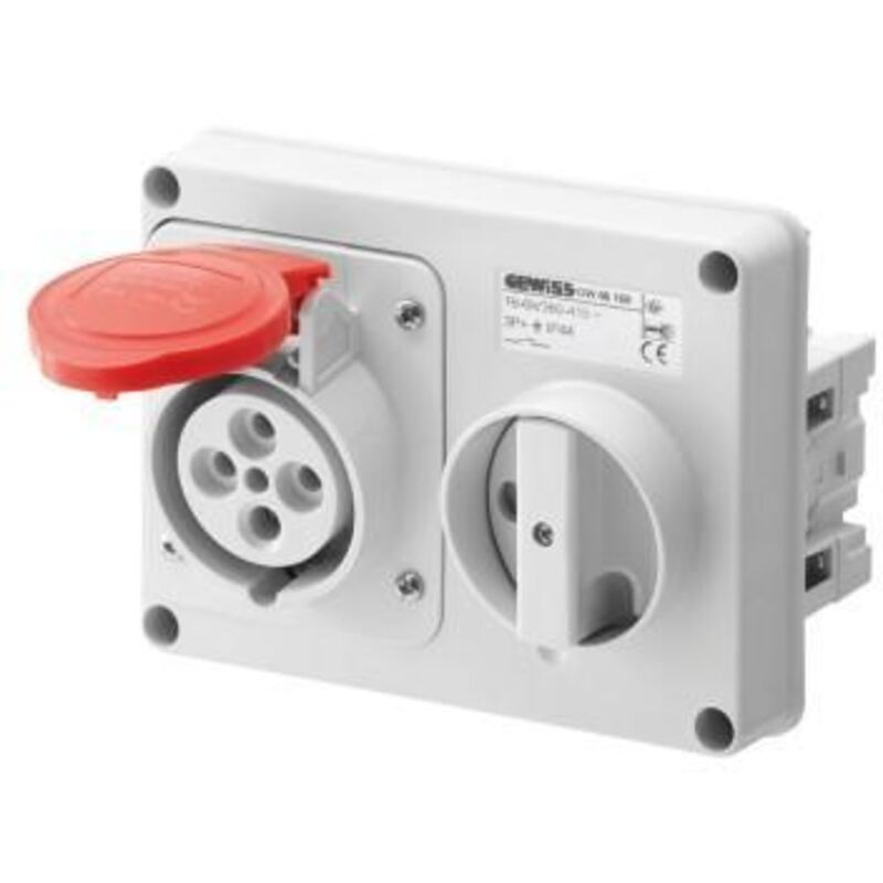 Prise Interrupteur Horizontale Verrouillée MK K9362 - 32A 200/346V 240/415V - Neuf Surplus