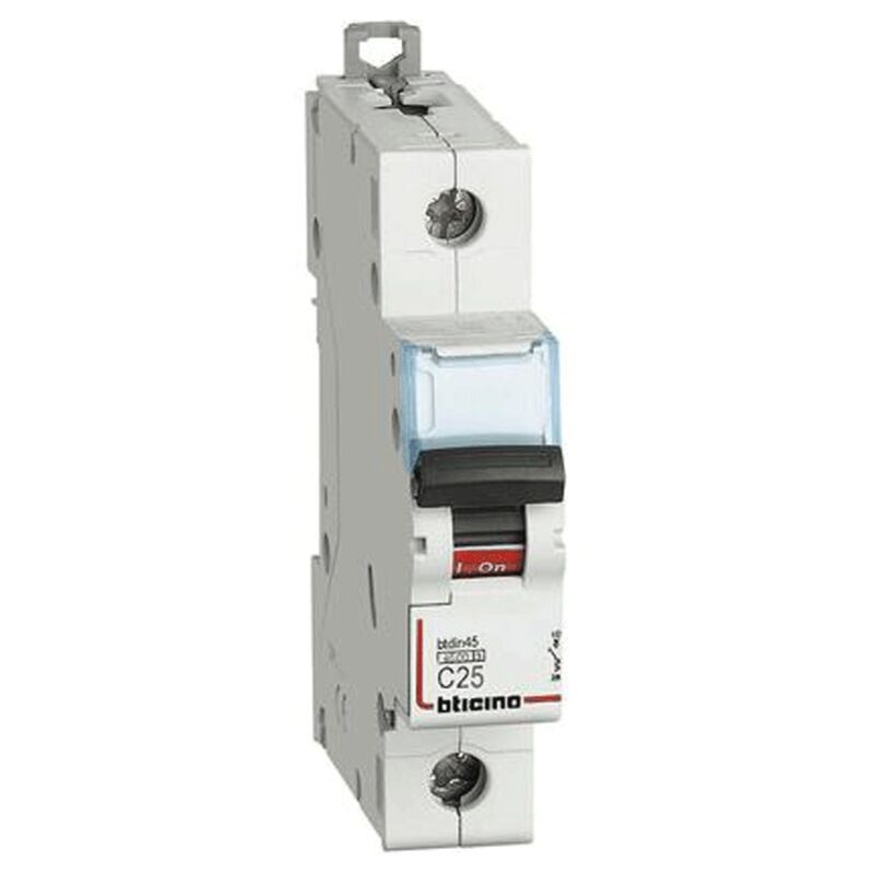 Bticino interrupteur magnétothermique 1 pole 4,5 KA 25A FA81C25