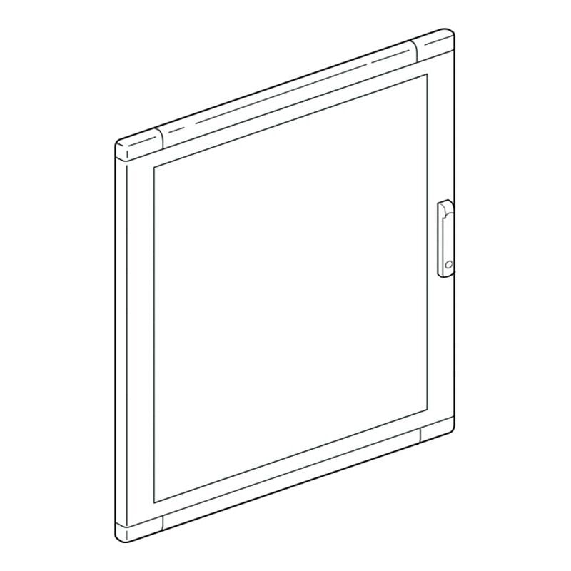 Porte en verre Bticino pour les tableaux à montage mural et encastré SDX IP43 94520VE