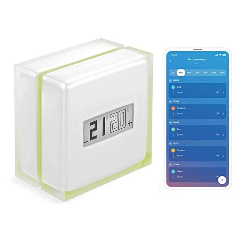 Thermostat d'ambiance connecté Netatmo pour smartphone