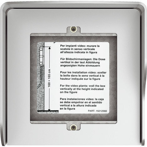 Bticino boîte hors-mur 1 module avec toit de pluie intégré Finition Allmetal 350611 (1/2)