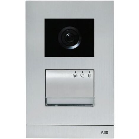 Kit Visiophone Abb couleur avec moniteur, combiné et mémoire d'images à 2 fils