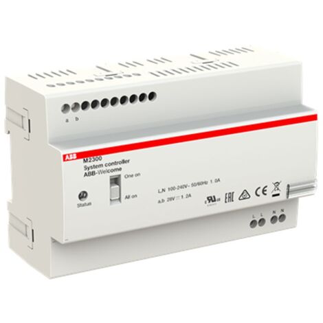 Kit de base pour vidéophone Abb Start kit pour immeubles d'habitation WLK206X