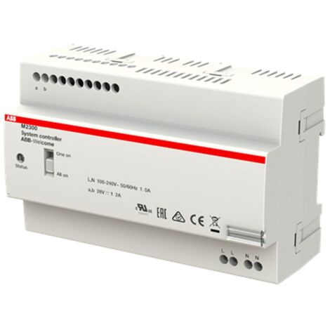 Kit de base pour vidéophone Abb Start kit pour immeubles d'habitation WLK206X