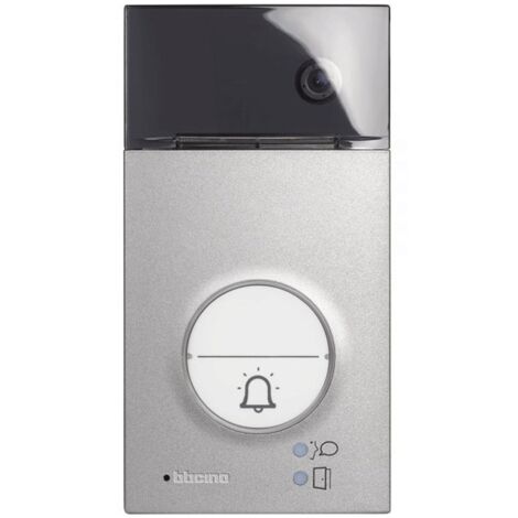 Panneau de commande Bticino vidéo 2 fils mural mono ou à 2 écrans 343091
