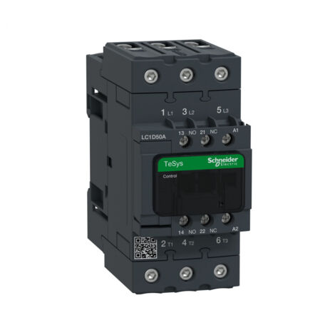 Contacteur Telemecanique TeSys D EVERLINK 50A 3P 220V LC1D50AM7