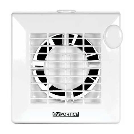 Vortice – Grille aération VMC 100 mm – Débit 90 m³/h – Résine plastique résistante – Installation murale – 11201 (1/10)