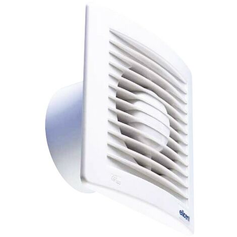 Aspirateur hélicoïdal 120 mm – Débit 165 m³/h – Pression 54 Pa – IPX4 pour zones humides – Moteur à induction 15W silencieux – Elicent (1/4)