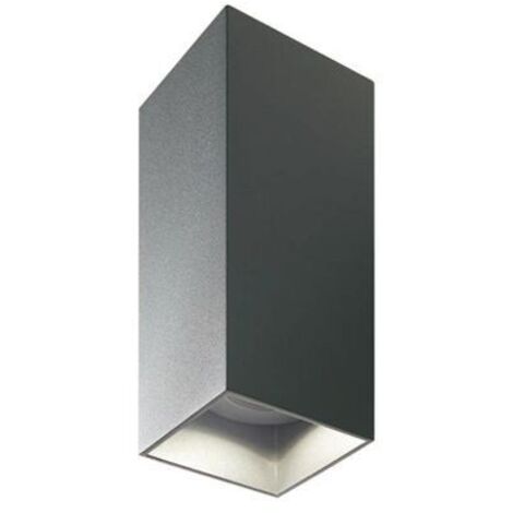 Applique LED Sovil carré plein air 12W 4000K Gris 99148/16 (1/4)