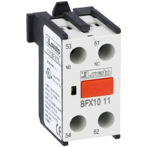 Contact Lovato auxiliaire pour contacteurs série BF 1NO+1NC BFX1011 (1/5)