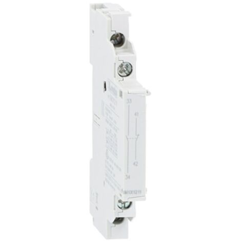 Contact auxiliaire Lovato montage latéral 1NO+1NC SM1X1211 (1/2)