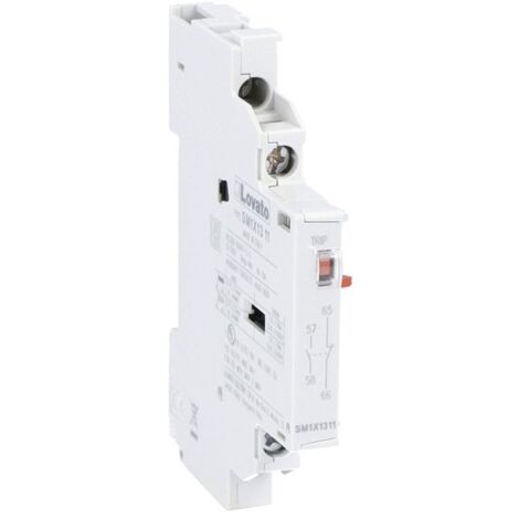 Contact auxiliaire Lovato montage latéral 1NO+1NC SM1X1311 (1/2)