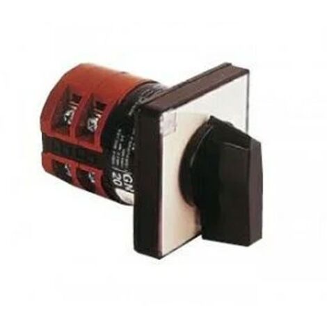 Commutateur de ligne de bipolaire Lovato 2 éléments 20A 65X65 7GN20H52U