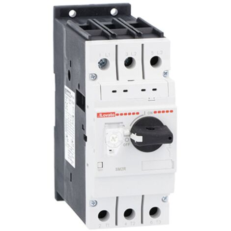 Interrupteur de protection moteur Lovato 34-50A 50KA série SM2 SM3 SM2R5000 (1/5)