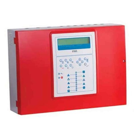 Centrale d'alarme incendie conventionnelle Urmet pour la détection de fumée 4 zones extensibles à 20 zones 1043/428