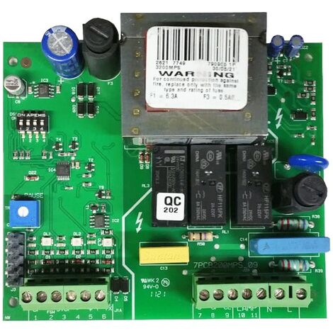 Faac – Carte électronique pour motorisation de volets roulants 230V – Compatible RL200, RH200B – Installation simplifiée – 790905 - 200mps