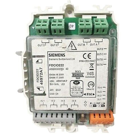 Module Siemens 12-33V DC 4 entrées et sorties adressées A5Q00002369