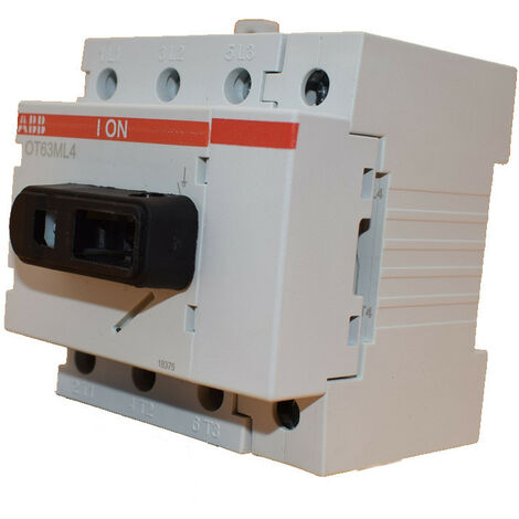 Sectionneur ABB OT63ML4 4X80A 4 Pôles M306400 (1/2)