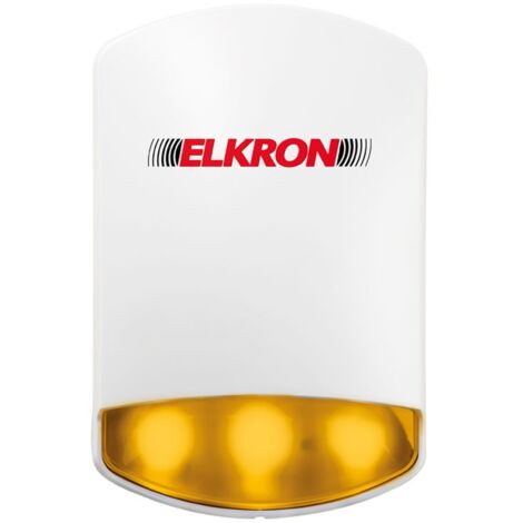 Sirène extérieure Elkron HP600 sans fil avec clignotant 80HP8A00113