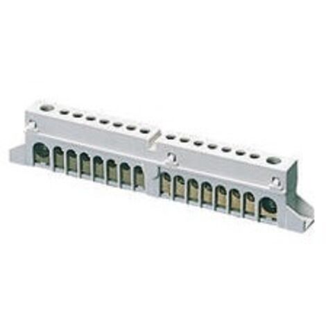 Gewiss – Borniers pour coffret 1x25 et 7x10 – Section 2.5mm² – Configuration à vis – Pour câblage électrique professionnel (1/4)