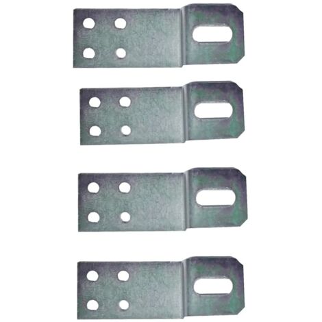 Set de supports Gewiss en acier pour montage sur tableaux GW46446 (1/2)
