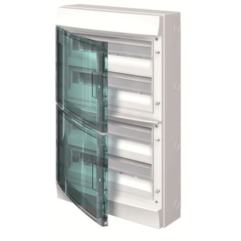 ABB – Tableau électrique 72 modules 125A IP65 – Boîtier plastique – Dimensions 735 x 430 x 155mm – Série Mistral65