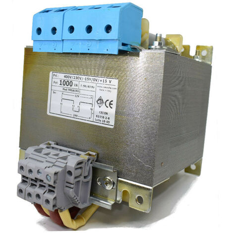 Transformateur CTA deux Fils de la sécurité 1000VA 230-400/12+12 TMSACMK1